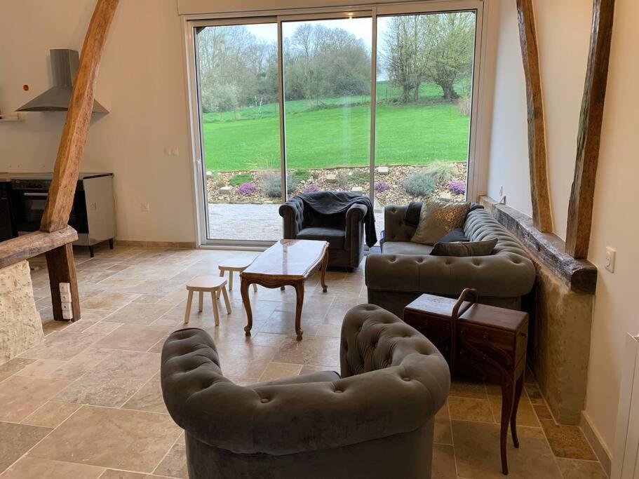 Gite, Maison Entiere Avec Billard Et Bel Espace De Vie La Grange Blicourt 외부 사진